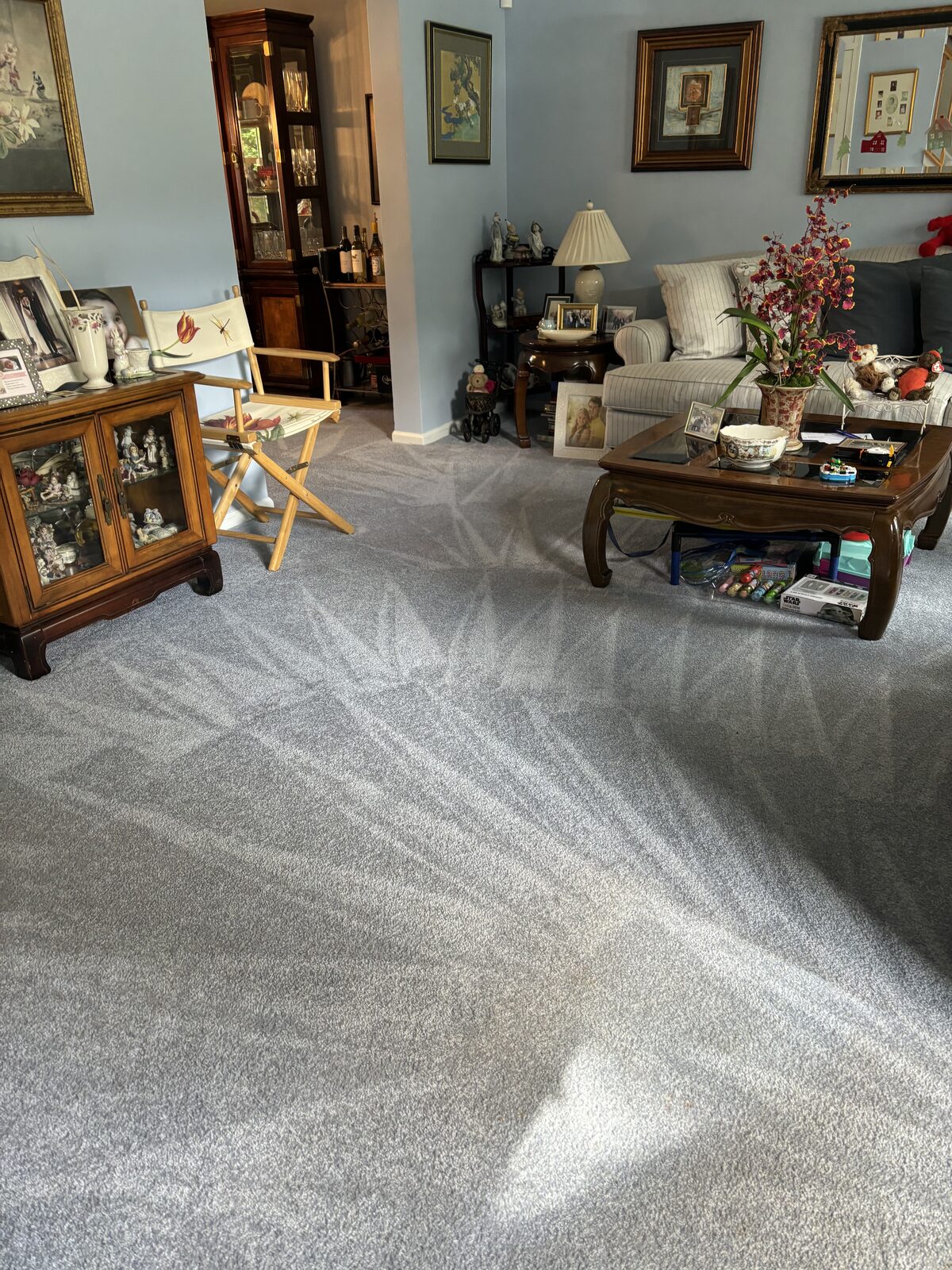 Living room carpet refresh